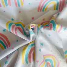 Load image into Gallery viewer, Pastel Rainbows Blanket