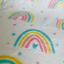 Load image into Gallery viewer, Pastel Rainbows Blanket