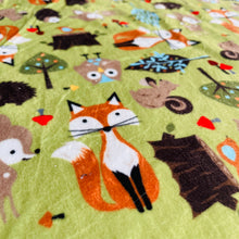 Load image into Gallery viewer, Woodland Animals Blanket