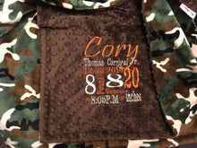 Load image into Gallery viewer, Woodland Camo Blanket