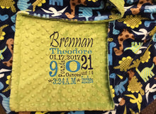 Load image into Gallery viewer, Dinosaurs Blanket