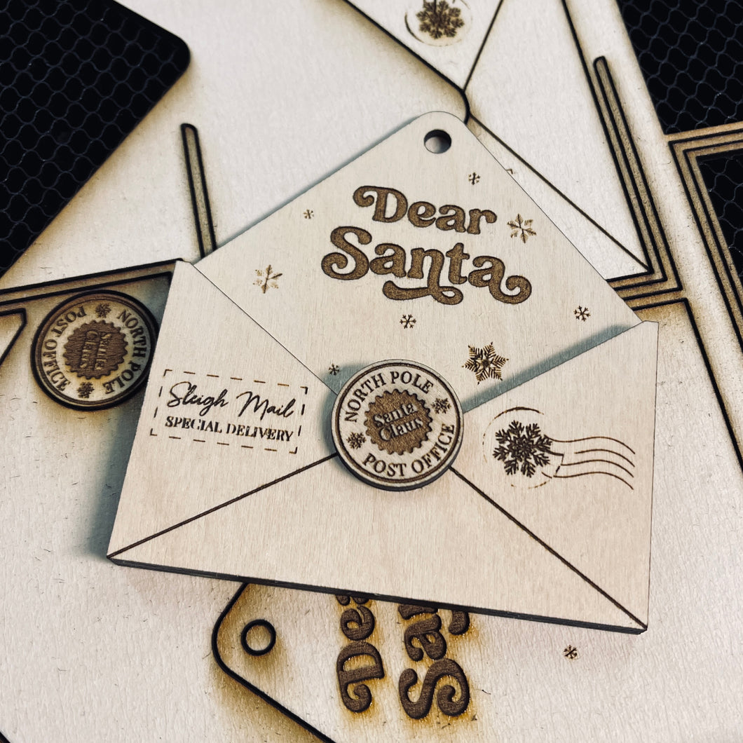 Letter To Santa Ornament