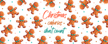 Load image into Gallery viewer, Christmas Calories Don&#39;t Count Mug
