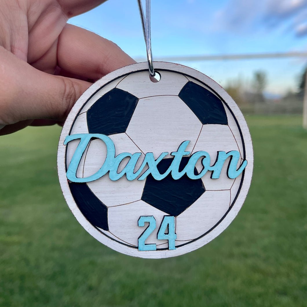 Soccer Ornament