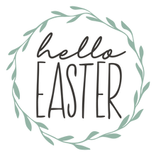 Load image into Gallery viewer, hello EASTER Wreath DIY Kit
