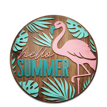 Load image into Gallery viewer, Hello Summer! Flamingo Style DIY Kit

