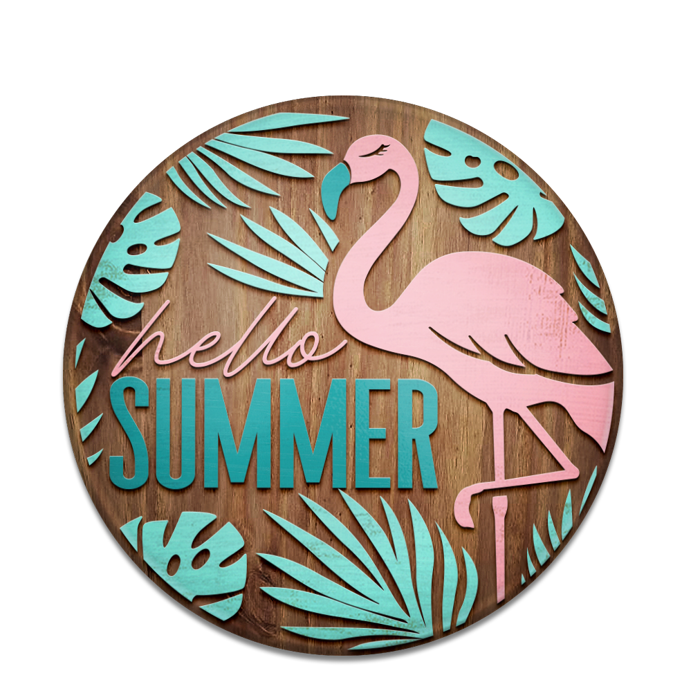 Hello Summer! Flamingo Style DIY Kit
