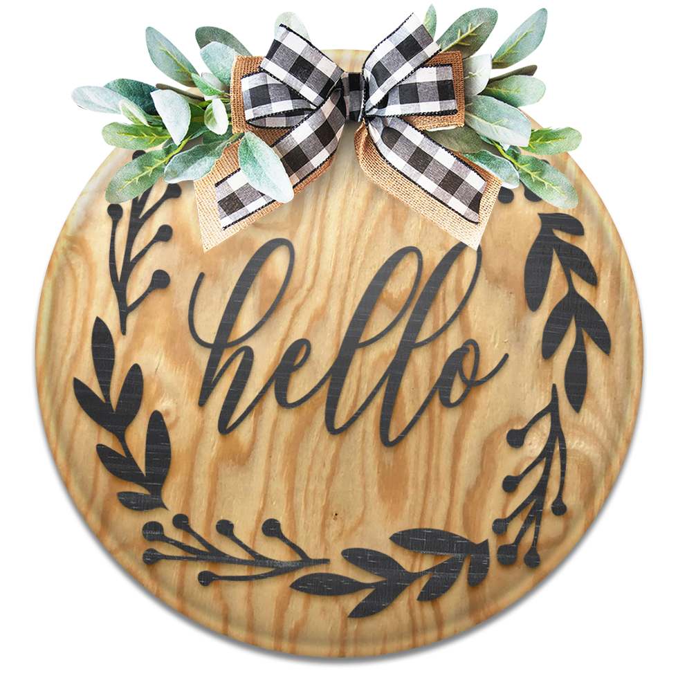 Hello Wreath DIY Kit